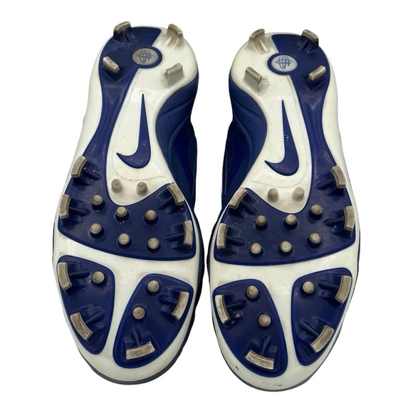 Nike Air Huarache Pro Low Baseball Cleats Blue Men's Size 13 - Picture 8 of 9